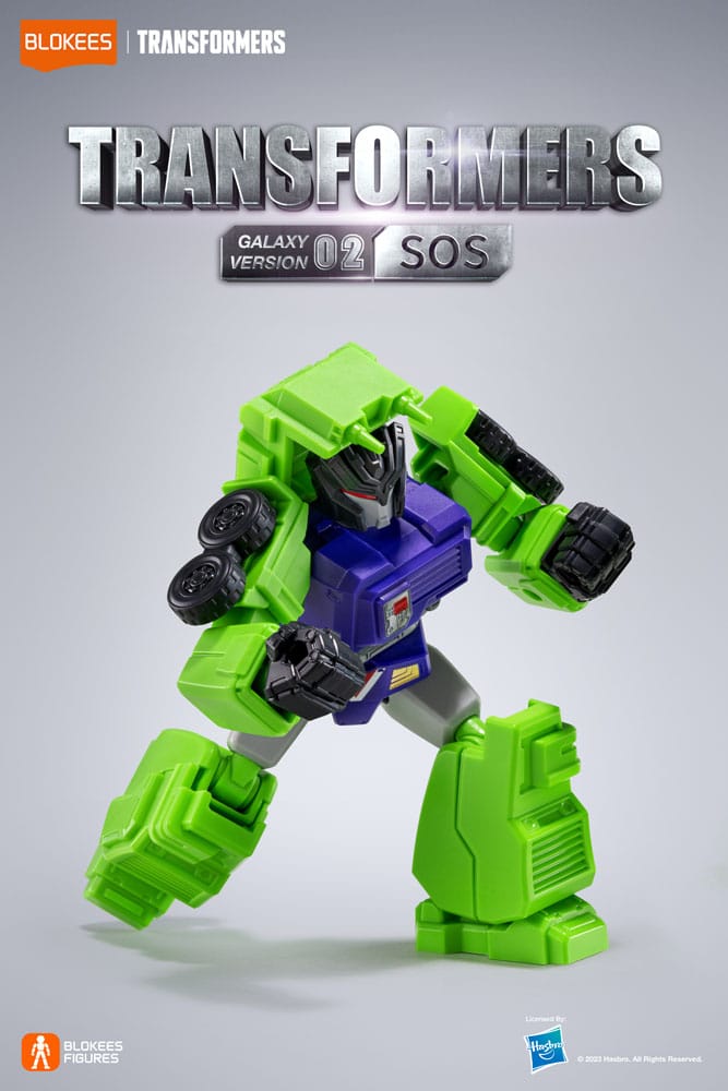 Transformers Blokees Plastic Model Kit Galaxy Version 02 SOS Sortiment (9)