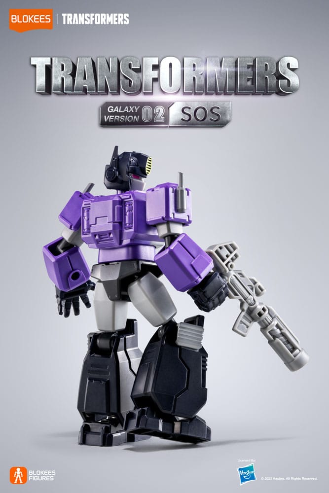 Transformers Blokees Plastic Model Kit Galaxy Version 02 SOS Sortiment (9)