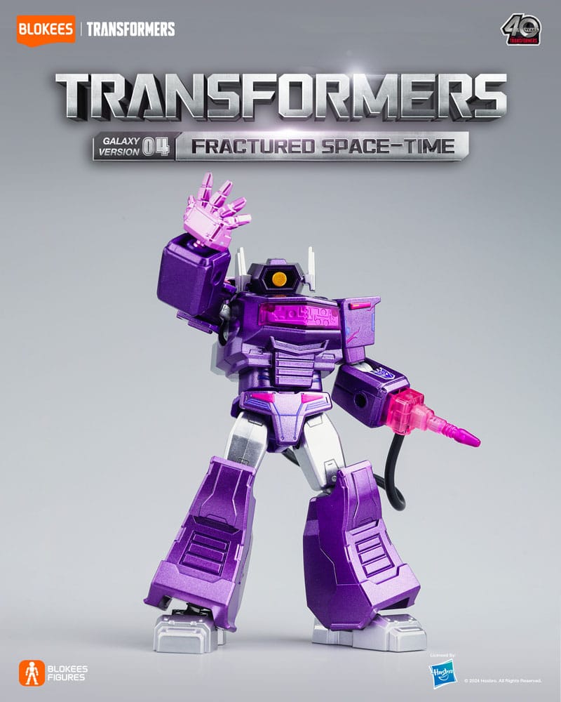 Transformers Blokees Plastic Model Kit Galaxy Version 04 Fractored Space-Time Sortiment (9)
