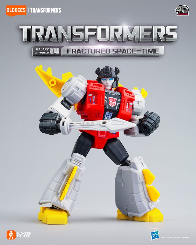 Transformers Blokees Plastic Model Kit Galaxy Version 04 Fractored Space-Time Sortiment (9)