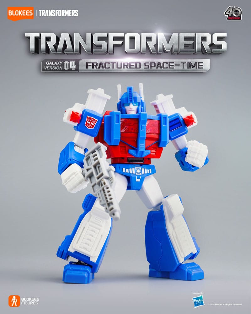 Transformers Blokees Plastic Model Kit Galaxy Version 04 Fractored Space-Time Sortiment (9)