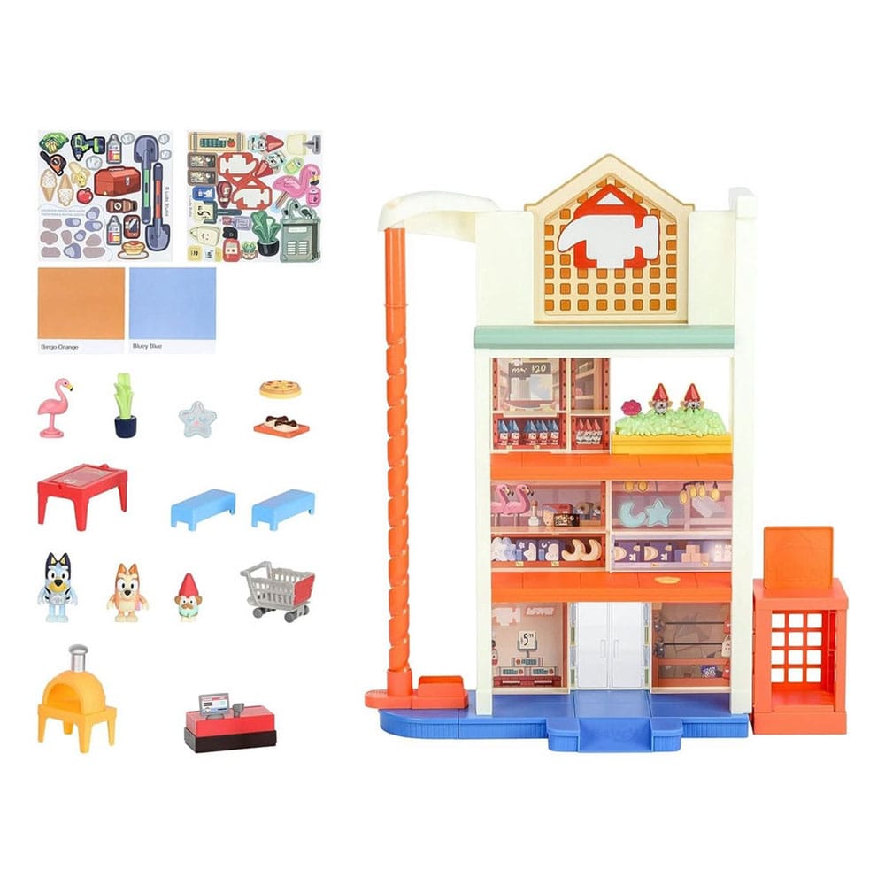 Bluey Spielset Bluey Hammerbarn 56 cm