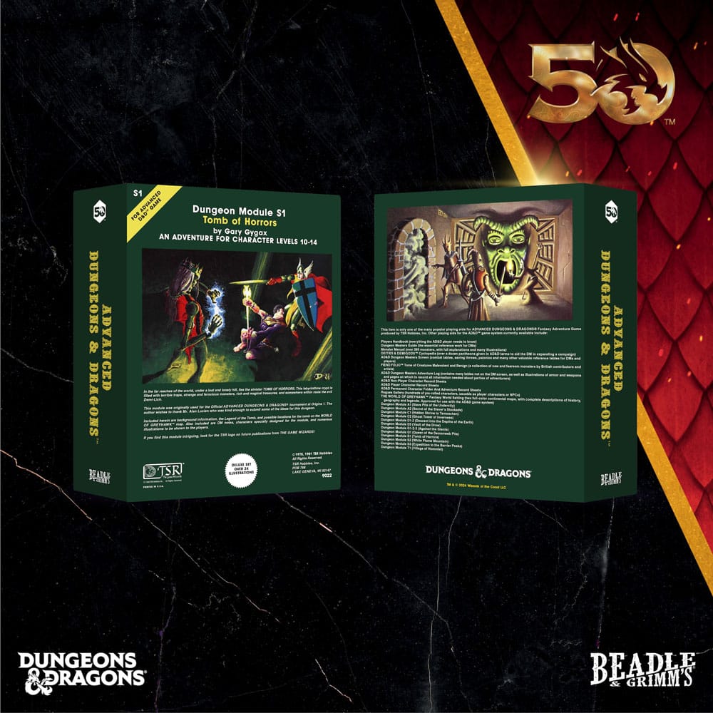 Dungeaons & Dragons Classic Module Würfel Set Tomb of Horrors (7)