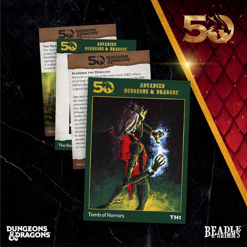 Dungeaons & Dragons Classic Module Würfel Set Tomb of Horrors (7)
