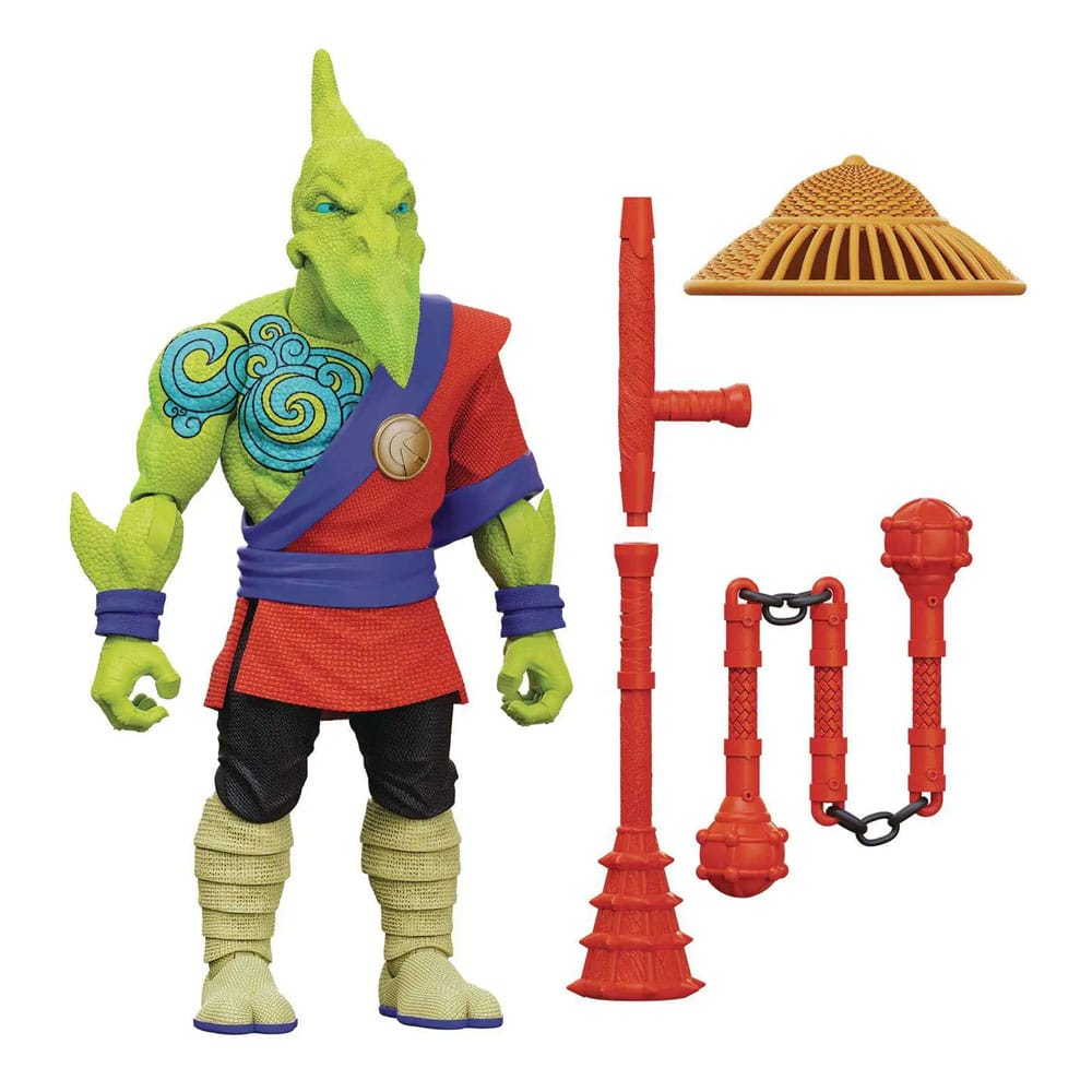 Saurozoic Warriors Actionfigur Fae Kwan Pterodactyl (Warrior Monk) 15 cm