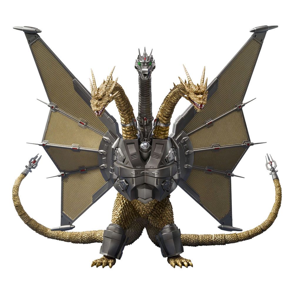 Godzilla vs. King Ghidorah S.H. MonsterArts Actionfigur Mecha Ghidorah Shinjuku Decisive Battle Special Set 25 cm