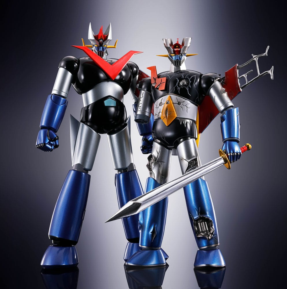 Great Mazinger Z Soul of Chogokin Diecast Actionfigur GX-105D Great Mazinger Z Kakumei Shinka Damage Ver. 17 cm
