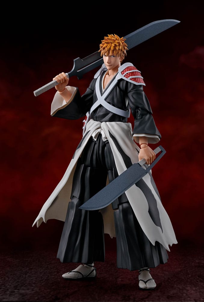 Bleach: Thousand-Year Blood War S.H. Figuarts Actionfigur Ichigo Kurosaki Dual Zangetsu 16 cm