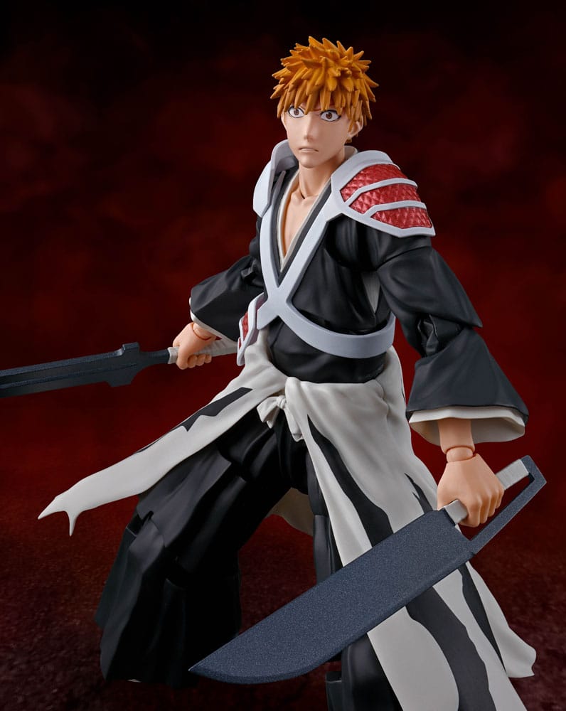 Bleach: Thousand-Year Blood War S.H. Figuarts Actionfigur Ichigo Kurosaki Dual Zangetsu 16 cm