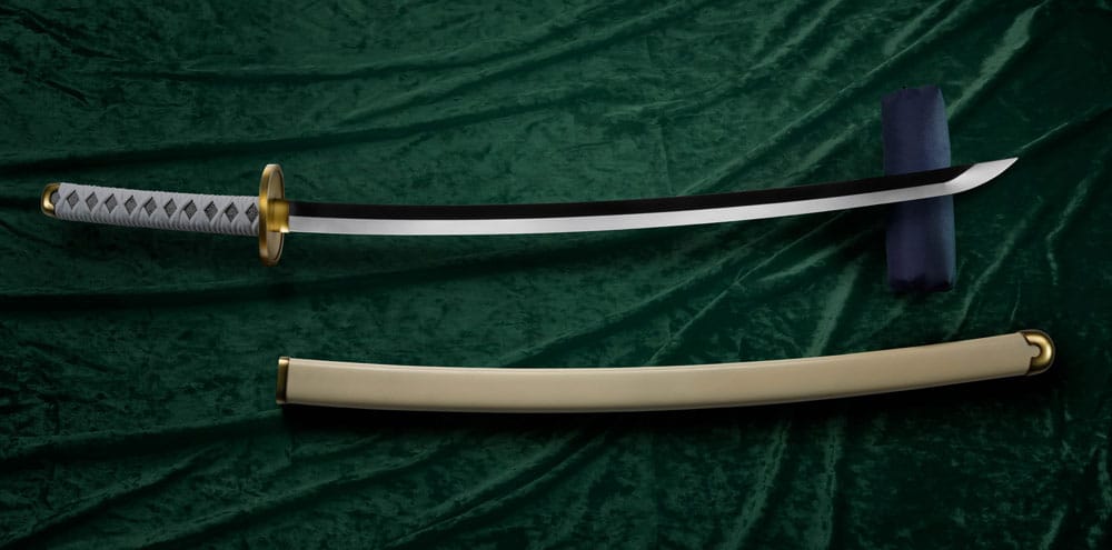 One Piece Proplica Repliken 1/1 Roronoa Zorro Three Sword Style Schwerter Set 95 cm