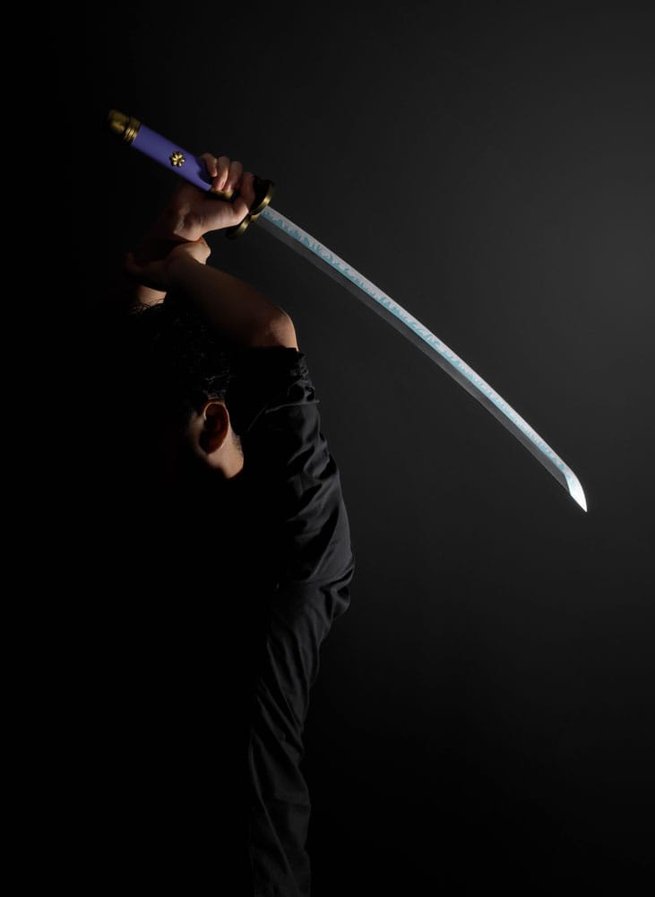 One Piece Proplica Repliken 1/1 Roronoa Zorro Three Sword Style Schwerter Set 95 cm