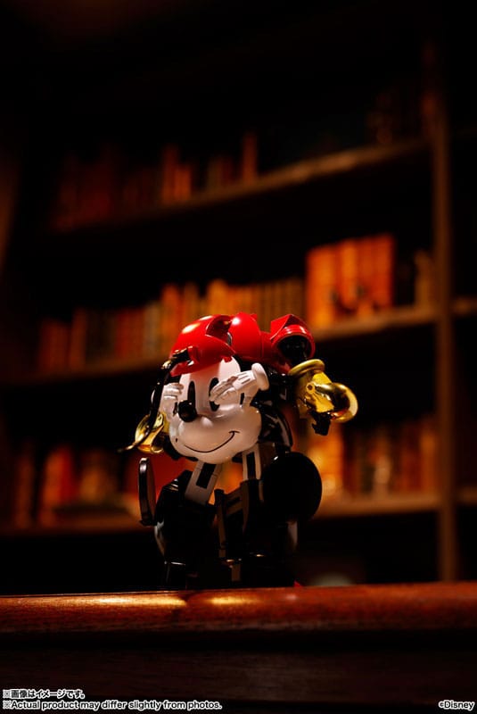Disney Soul of Chogokin Diecast Actionfigur Super Change Mickey Mouse by Kunio Okawara 13 cm