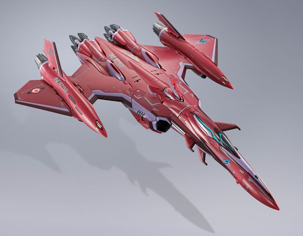 Macross Frontier DX Chogokin Actionfigur VF-27 Gamma SP Super Lucifer Valkyrie Brera Sterne use Revival Ver. 25 cm