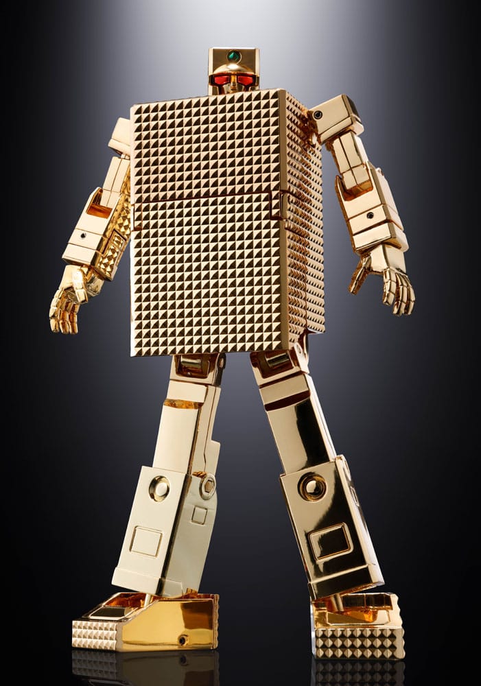 Golden Warrior Gold Lightan Soul of Chogokin Diecast Actionfigur GX-32SP Gold Lightan 50th Anniversary Ver. 13 cm