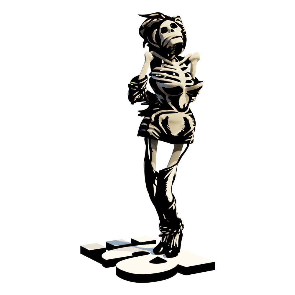 Die Ärzte  Statue 1/10 Gwendoline Skelett 17 cm