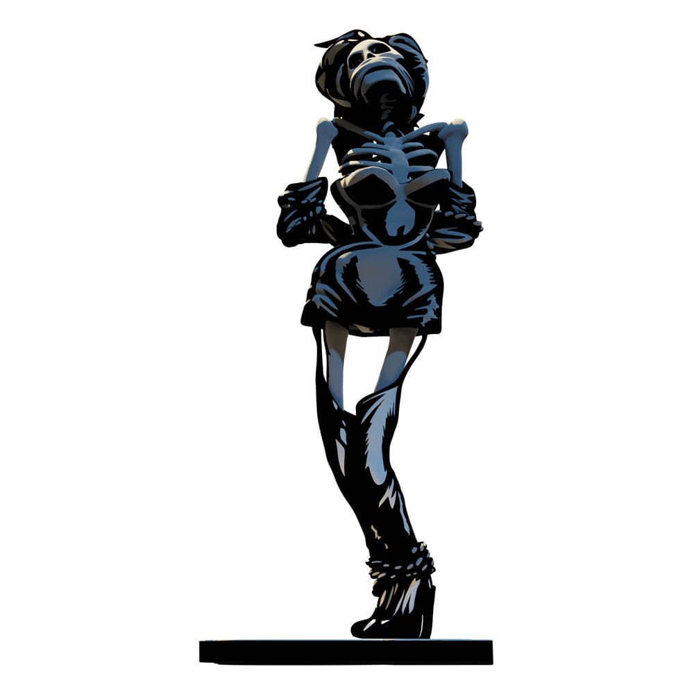 Die Ärzte  Statue 1/10 Gwendoline Skelett 17 cm