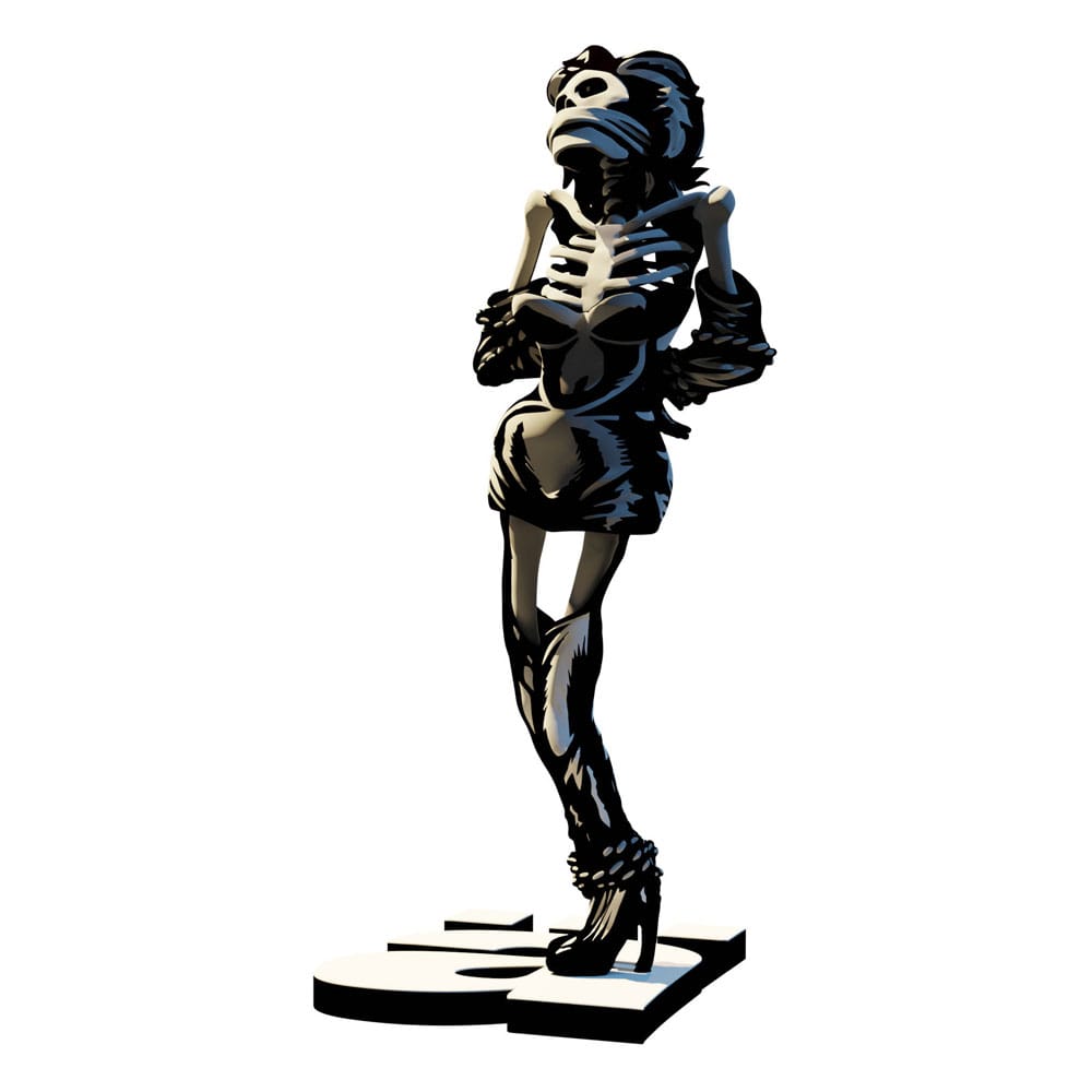 Die Ärzte  Statue 1/10 Gwendoline Skelett 17 cm
