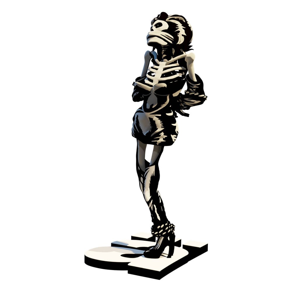 Die Ärzte  Statue 1/10 Gwendoline Skelett 17 cm