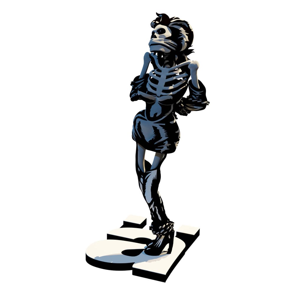 Die Ärzte  Statue 1/10 Gwendoline Skelett 17 cm