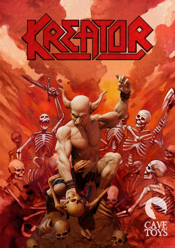 Kreator Statue 1/10 Kreator Pleasure to Kill Bloody Ver. 13 cm