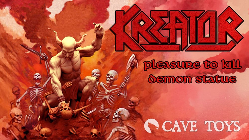 Kreator Statue 1/10 Kreator Pleasure to Kill Bloody Ver. 13 cm
