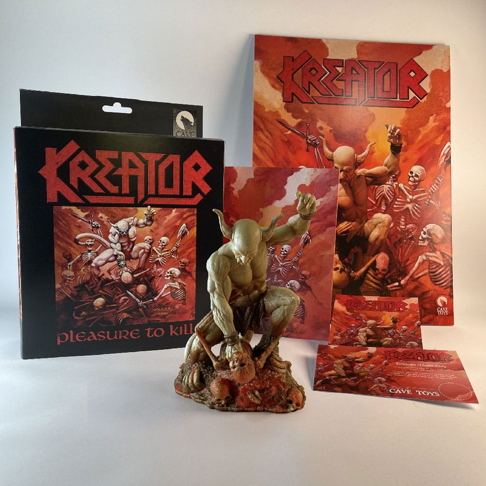 Kreator Statue 1/10 Kreator Pleasure to Kill Bloody Ver. 13 cm