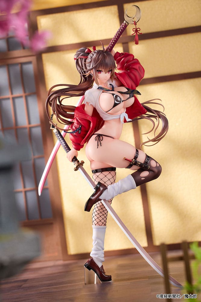 Original Character PVC Statue 1/6 Higi Nitoryu Mai Kagenuie 32 cm