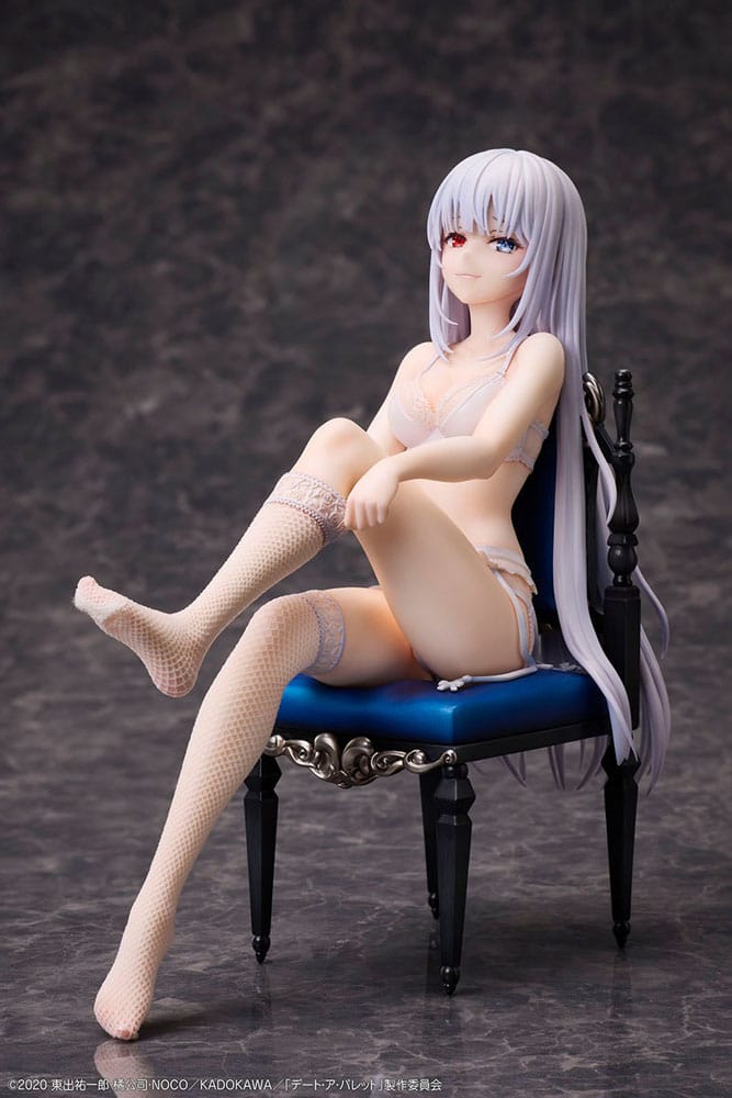 Date A Bullet PVC Statuen 1/7 Kurumi Tokisaki & White Queen 17 cm