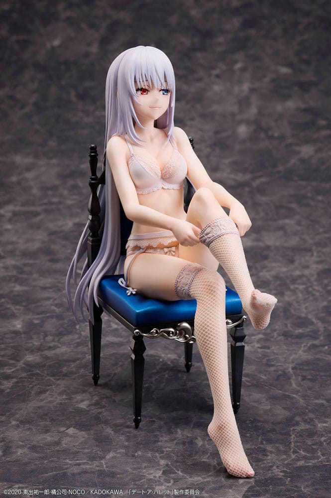 Date A Bullet PVC Statuen 1/7 Kurumi Tokisaki & White Queen 17 cm