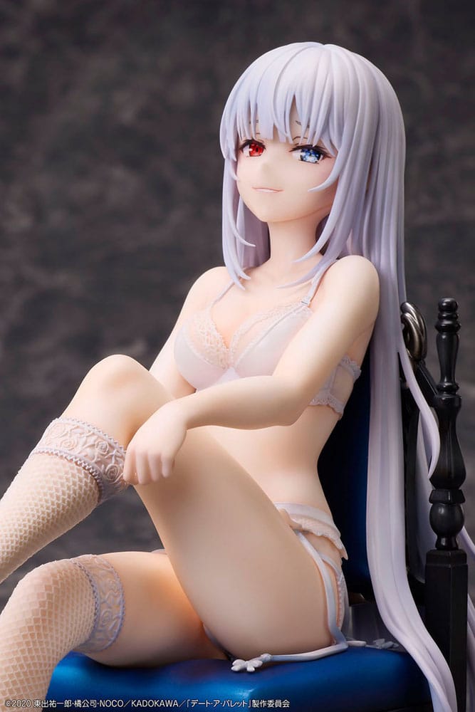 Date A Bullet PVC Statuen 1/7 Kurumi Tokisaki & White Queen 17 cm