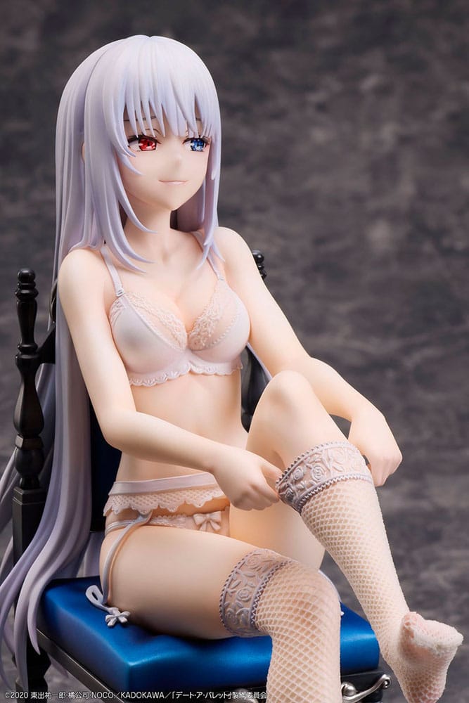 Date A Bullet PVC Statuen 1/7 Kurumi Tokisaki & White Queen 17 cm