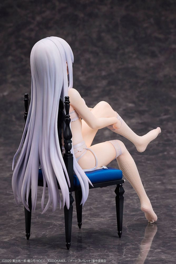 Date A Bullet PVC Statuen 1/7 Kurumi Tokisaki & White Queen 17 cm
