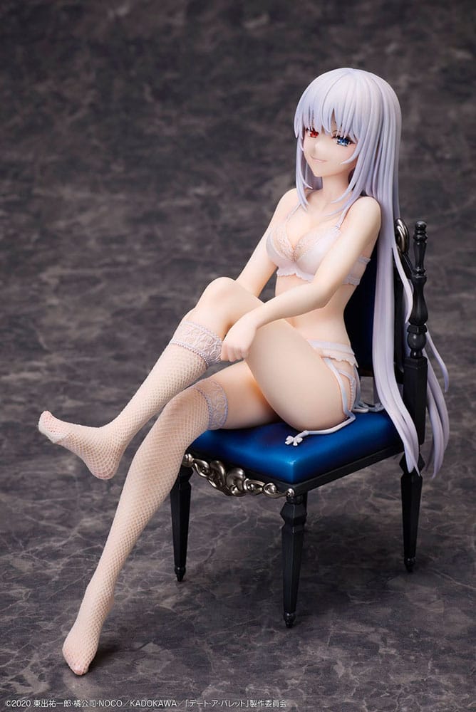 Date A Bullet PVC Statuen 1/7 Kurumi Tokisaki & White Queen 17 cm