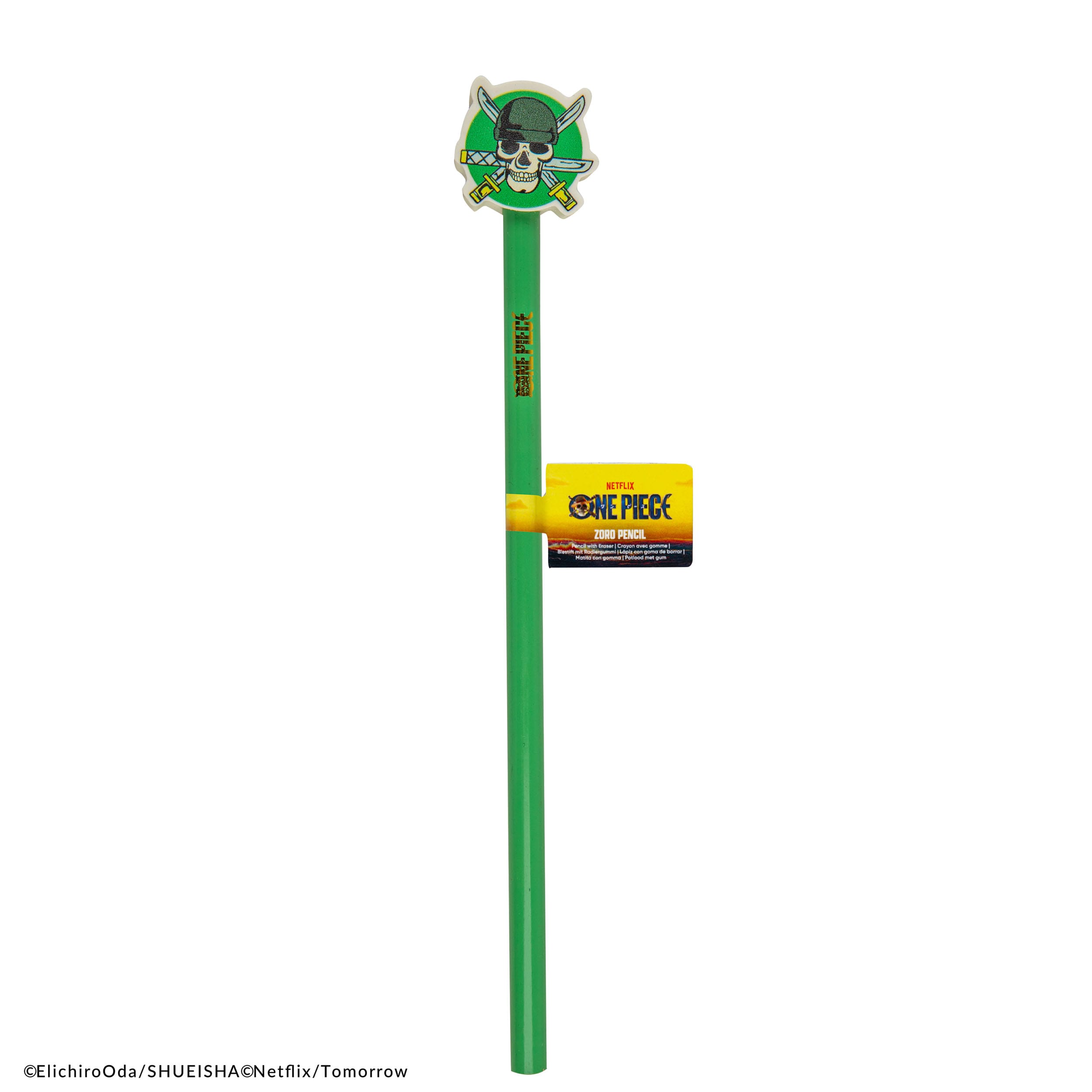 One Piece Bleistifte mit Radierertopper Zoro