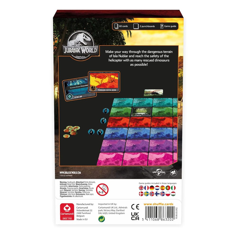 Jurassic World Shuffle Kartenspiel Escape The Island