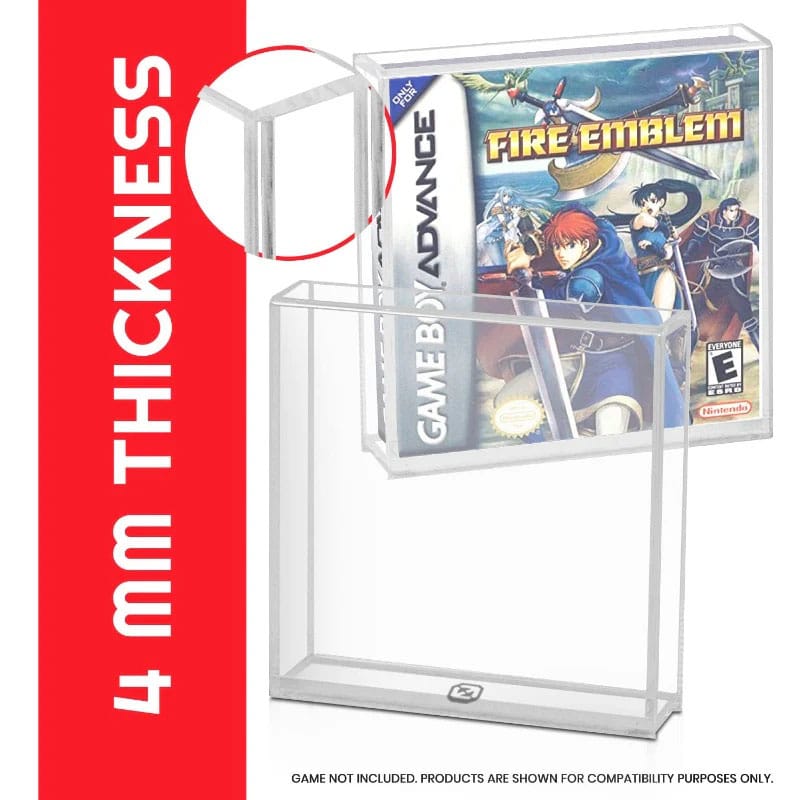 Acrylgehäuse 2er-Pack für Gameboy/Gameboy Advance Spiele