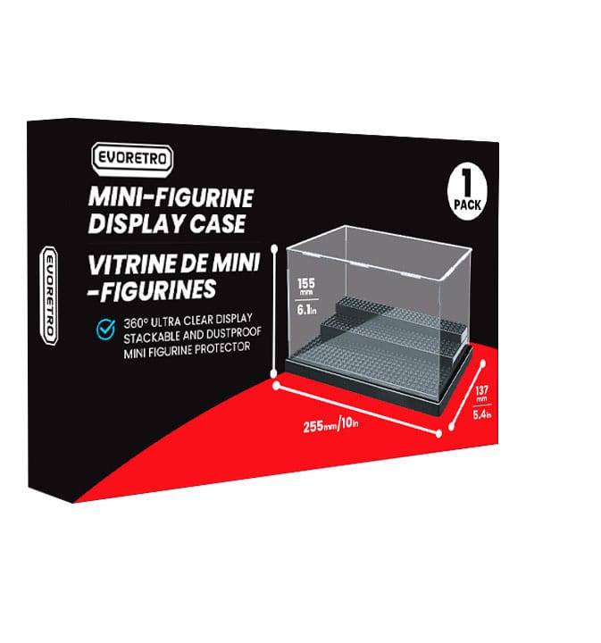 Evoretro Acryl Display Case für Minifiguren Small    