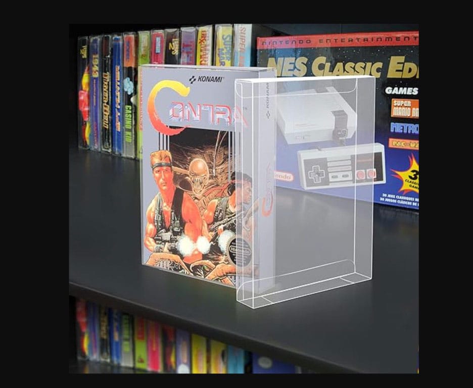 PET Gehäuse 25er-Pack für NES Spiele