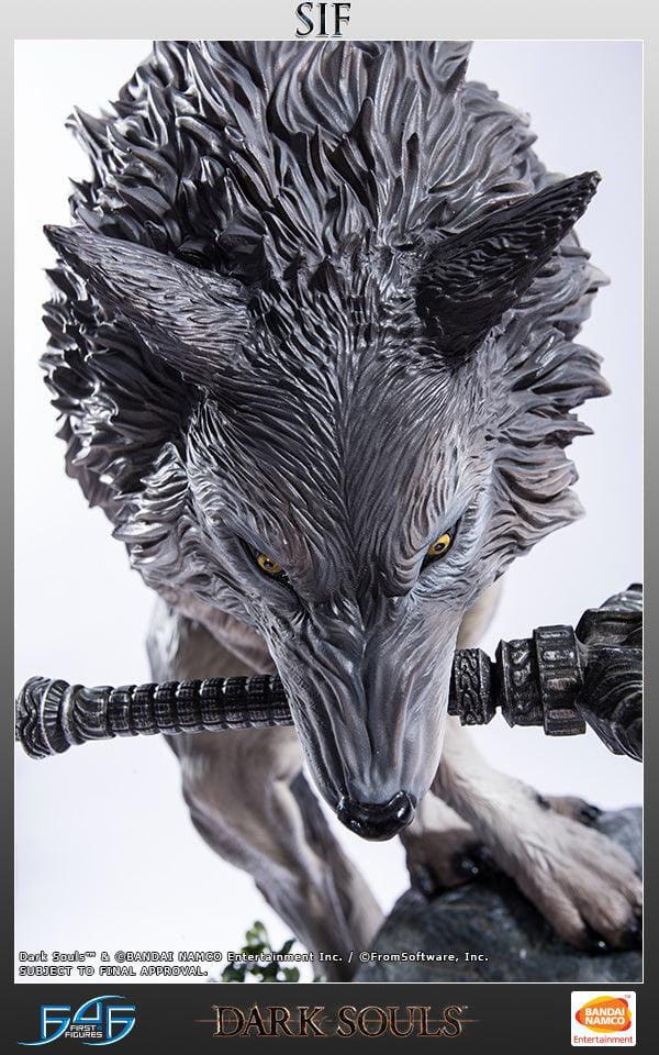 Dark Souls Statue Großer Grauer Wolf Sif 64 cm