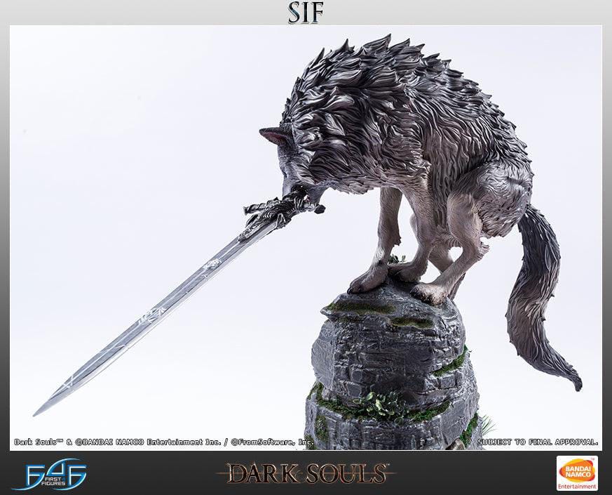 Dark Souls Statue Großer Grauer Wolf Sif 64 cm
