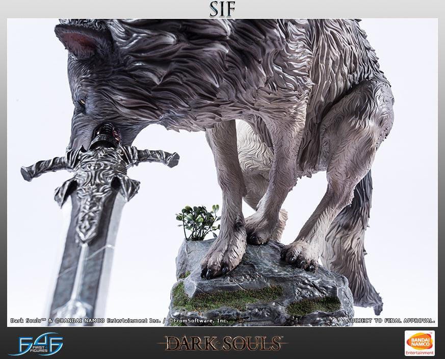Dark Souls Statue Großer Grauer Wolf Sif 64 cm