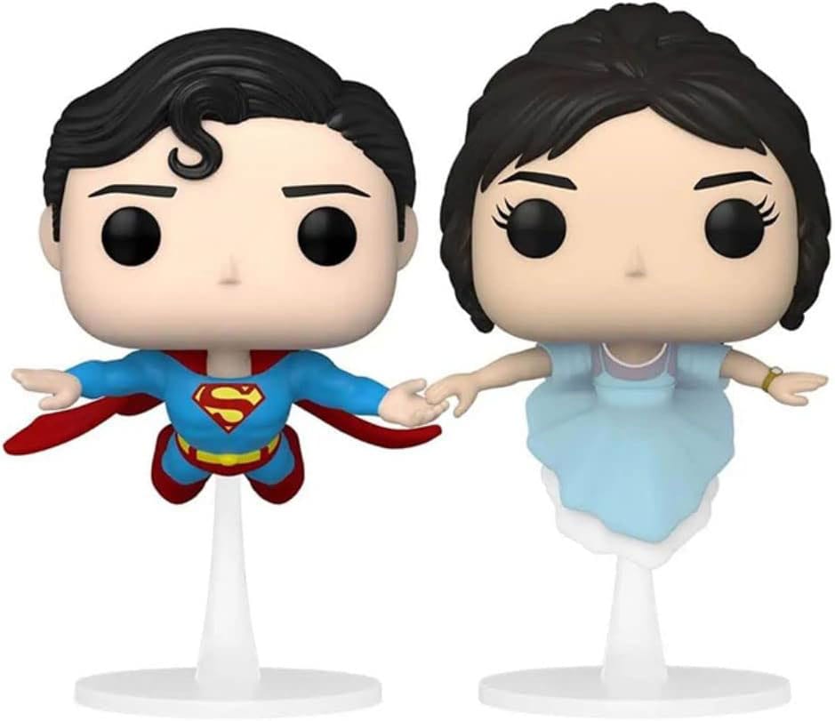 Superman POP! Movies Vinyl Figuren 2er-Pack Superman & Lois Flying 9 cm