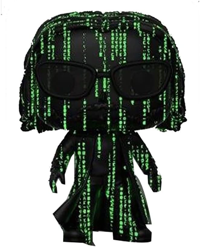 The Matrix 4 POP! Movies Vinyl Figur Neo (Coded)(GW) 9 cm