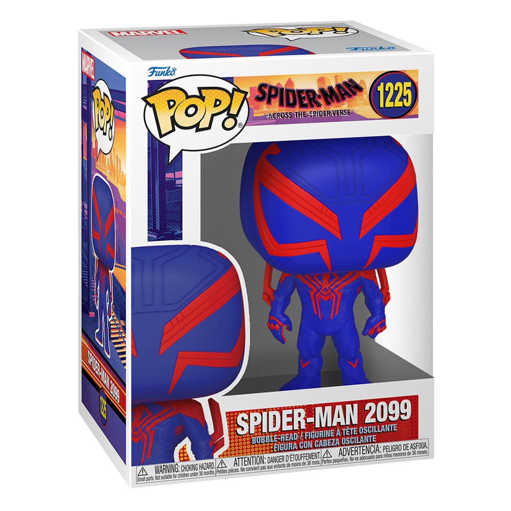 Spider-Man: Across the Spider-Verse POP! Movies Vinyl Figur Spider-Man 2099 9 cm