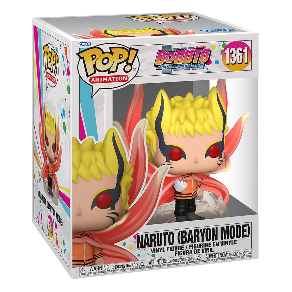 Boruto - Naruto Next Generations Super Sized POP! Vinyl Figur Baryon Naruto 15 cm