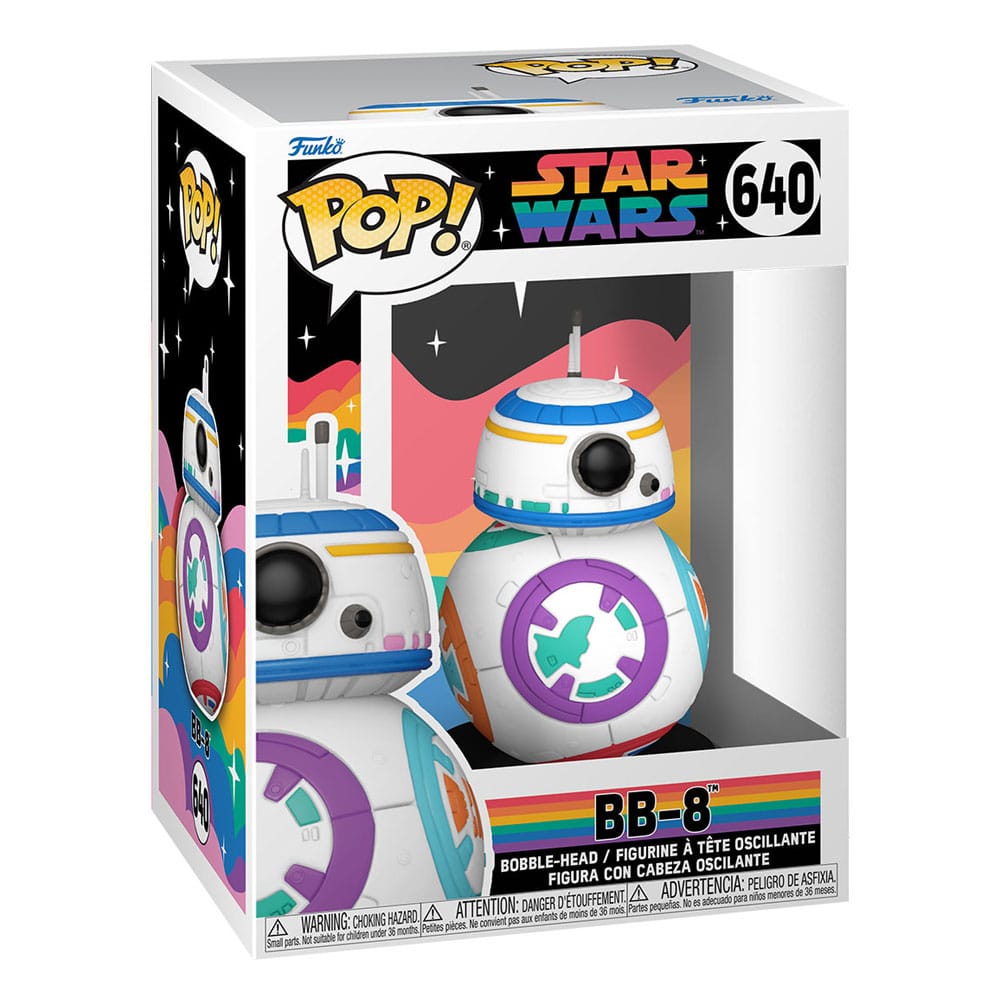 Star Wars POP! Pride Vinyl Figur BB-8 9 cm