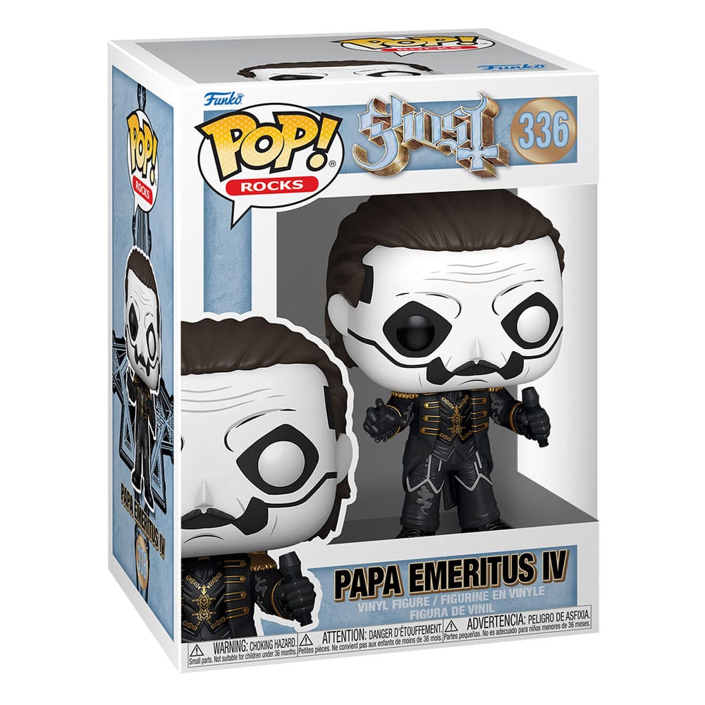 Ghost POP! Rocks Vinyl Figur Papa Emeritus IV 9 cm