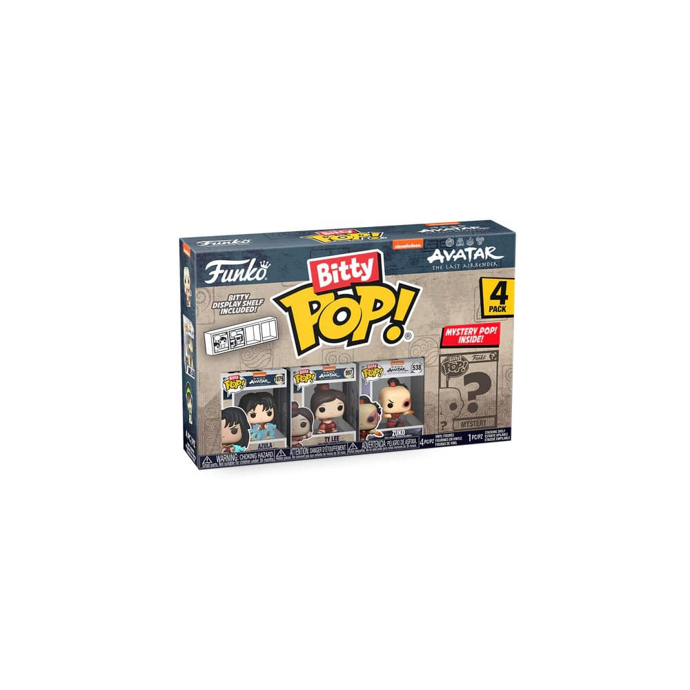 Avatar Der Herr der Elemente Bitty POP! Vinyl Figuren 4er-Pack Azula 2,5 cm