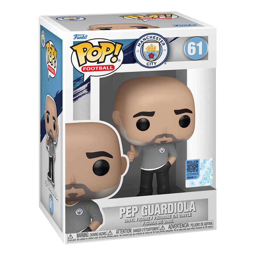EFL POP! Football Vinyl Figur ManCity - Pep Guardiola 9 cm