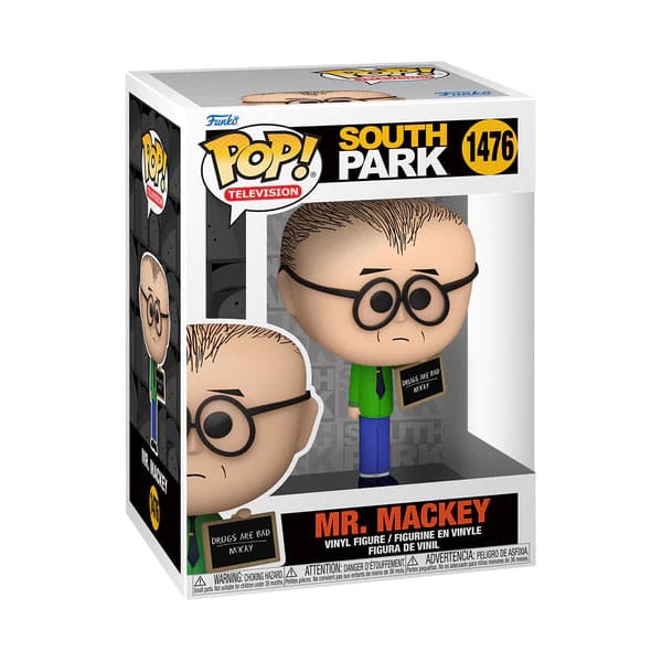 South Park POP! TV Vinyl Figur Mr. Mackey w/Sign 9 cm